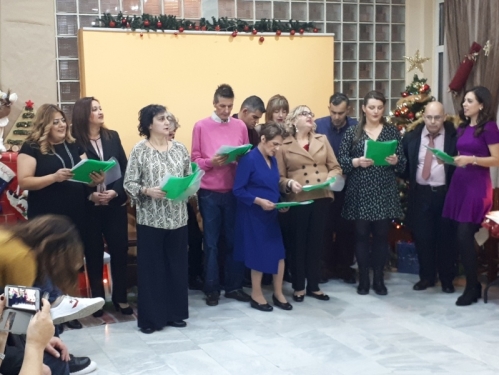 Χριστουγεννιάτικη γιορτή Οικοτροφείου «Γλαύκη» και Ξενώνα «Ίρις»
